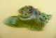 Chinese Classical Hand Carved Green Old Jade Double Dragon Sword/9 - 947 Other photo 2
