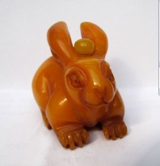 Tibet Carving - Cute Rabbit Snuff Bottle~035 photo
