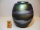 Rare Vintage Japanese Kutani Porcelain Vase In Wooden Box,  Signed Ako Kiln Vases photo 1