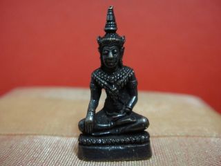 Old Thai Mini Chiangsan Buddha photo