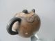 Chinese Porcelain Teapot Round Carven Leaf Tendrils Branch Handle Exquisite 08 Teapots photo 1