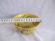 Chinese Ancient Bowls Flower Round Yellow Lotus Bowls photo 5