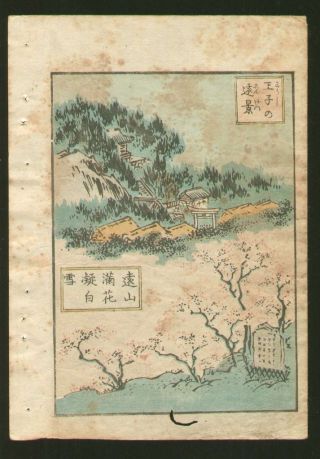 Ducks - Edo Period Japanese Woodblock Print photo