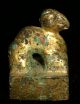 Vintage Jin Minority Leader Stamp Gold Camel Statue Signet Bronze Seal 晋率善胡千长265 Seals photo 1