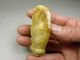 Js378 Rare,  Chinese Old Jade Handmade Engraving,  God Of Wealth Other photo 5