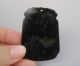 Chinese Hetian Black Green Jade Carved Dragon Pendant Nr Other photo 5