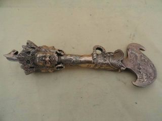 Buddhist/taoist Weapon Bronze Chinese Exquiste Old Ancient 56 photo