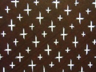 S169 Japanese Katagami Unframed Kimono Stencil cross Star 