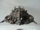 Chinese Ancient Bronze Mask Warding Off Evil Old Amulets photo 3