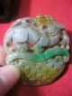 New Arrive Chinese Antique Old Green Jadeite Pendant /pixiu Animal Necklaces & Pendants photo 1