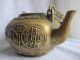 Chinese Teapot Bronze Carven Bringing In Wealth And Treasure 21 Teapots photo 3