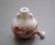 Chinese Handmade Coloured Drawing Ceramic Peony Bird Snuff Bottle Snuff Bottles photo 4