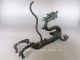 Js776 Rare,  Chinese Bronze Carved Dragons Statues Dragons photo 6