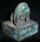 Vintage China Han King Lucky Word Long Life Stamp Bronze Dragon Statue Seal 长生不老 Seals photo 3