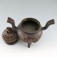 Chinese Bronze Incense Burners & Lid W Chilong Dragon Mingdynasty Xuande Mark Nr Incense Burners photo 5