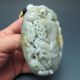100% Natural Jadeite A Jade Statue (with A Certificate) - - Pixiu & Dragon Nr/nc1343 Other photo 5