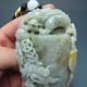 100% Natural Jadeite A Jade Statue (with A Certificate) - - Pixiu & Dragon Nr/nc1343 Other photo 7