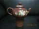 Exquisite Chinese Boccaro Teapot Calabash Style Flowers And Peaches Carved Teapots photo 5