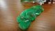 Chinese Perfect Antique Green Jade Pendant/ruyi Cloud&85mm L X32mm W Necklaces & Pendants photo 3