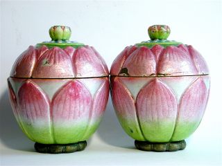 A Fine Pair Of Chinese Qing Period Silvered + Enameled Bowls And Covers 19th C. photo