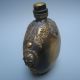 19th.  C The China Tibet Qianlong Logo Lion And Butterfly Bronze Snuff Bottles Snuff Bottles photo 2