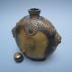 19th.  C The China Tibet Qianlong Logo Lion And Butterfly Bronze Snuff Bottles Snuff Bottles photo 3