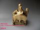 Js680 Rare,  Chinese Brass Carved Statue ' Guan Gong ' Other photo 2
