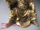Js680 Rare,  Chinese Brass Carved Statue ' Guan Gong ' Other photo 5