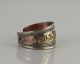 Chinese Old Lucky Silver Plating Ring Can Contraction,  Christmas Gift Rings photo 1