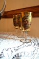 Vintage Oriental Art Pitcher And Glass Set Glasses & Cups photo 4
