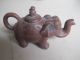 Chinese Yixing Zisha Teapot Elephant Shape Purplish Red 12 Teapots photo 1