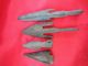 Collection Chinese Ancient Bronze Antique Delicate Little Weapon Arrowheads Ct5 Swords photo 2