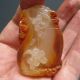 100% Hand - Cut And Carved The Huanglong Jade Plum And Bottles Pendant Charm Nr Amulets photo 2