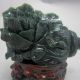 100% Natural Chinese Hetian Jade Statue - - - Cabbage Nr/bg532 Other photo 3