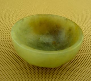 Chinese Classical Hand Carved Old Jade Tea - Cup/10 - 032 photo