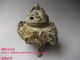 Js686 Rare,  Chinese Bronze Carved ' Erlongxizhu ' Incense Burners Incense Burners photo 6