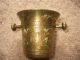 Solid Brass Engraved Two - Handle Mortar And Dual Sided Pestle India India photo 4