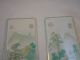 Vintage Japanese Hand Painted Glass Desktop Screen ~ See Photos ~ Antique ? Other photo 10