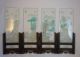 Vintage Japanese Hand Painted Glass Desktop Screen ~ See Photos ~ Antique ? Other photo 6