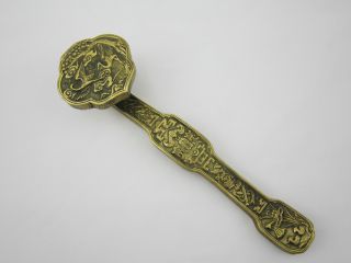 Chinese Bronze Ruyi Scepter (meaning Good Luck) photo