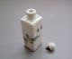 Chinese Handmade Coloured Drawing Ceramic Peony Snuff Bottle Snuff Bottles photo 5