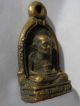 Brass Lp Tuad Wat Chang Hai Temple Amulets photo 3