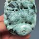 100% Natural Jadeite A Jade Statues (with Authentic Certificate) - - - Kito Nr/nc1330 Other photo 4