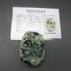 100% Natural Jadeite A Jade Statues (with Authentic Certificate) - - - Kito Nr/nc1330 Other photo 6