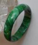 Exquisite Bright Green He Tian Jade Bracelet - (b - 52) Bracelets photo 5