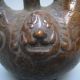 19in.  C A Beautifully Carved Horsehead Emperor Qianlong Flag Bronze Jug Nr Teapots photo 3