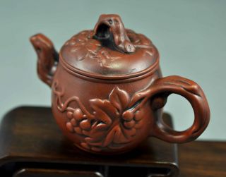 Chinese Old Purple Sand Handwork Tea Pot photo