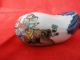 Porcelain Snuff Bottles Chinese Sidelong Ancient General Fighting Colorful Snuff Bottles photo 2