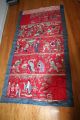 Antique Chinese Silk Embroidery Wall Hanging, Robes & Textiles photo 1