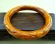 Chinese Classical Hand Carved Dragon Grain Old Jade Bracelet/10 - 055 Bracelets photo 1